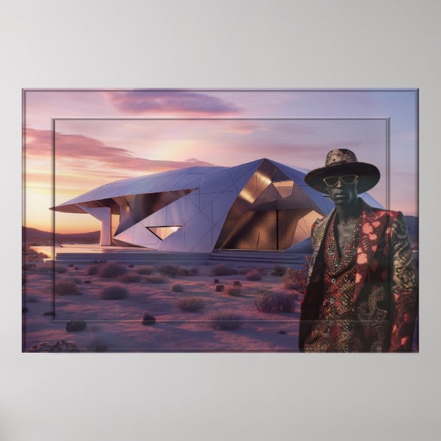 Póster Celebrando la Madre África (Frente)