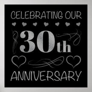 Póster Celebrando nuestro 30 aniversario