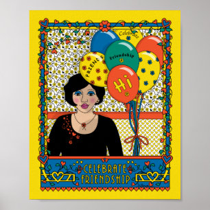 Póster Celebrar el Poster Friendship_B_8x10