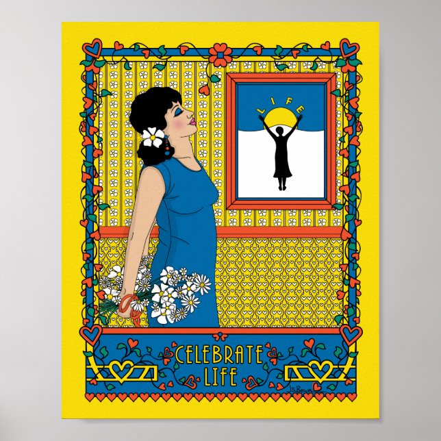 Póster Celebrar el Poster Life__8x10 (Frente)