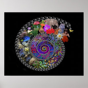 Póster Celebrar la evolución