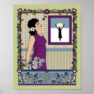 Póster Celebrar la vida_A_Cartel de 8x10
