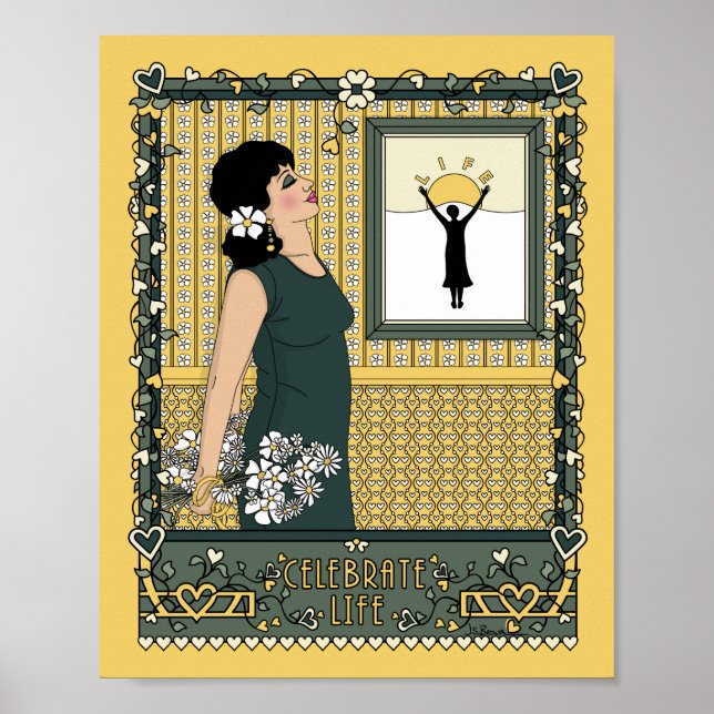 Póster Celebrar la Vida_C_ Cartel de 8x10 (Frente)