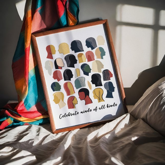 Póster Celebrar mentes de todo tipo (Subido por el creador)