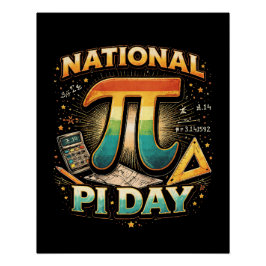 Póster Celebrar Pi
