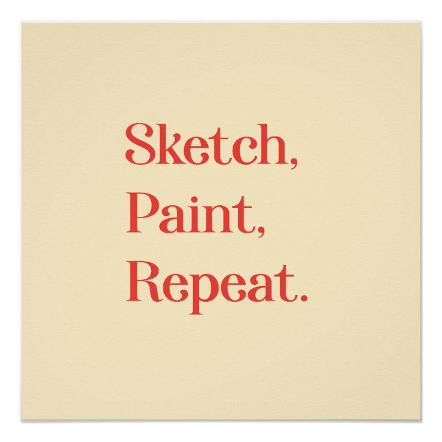 Póster Celebrate Creativity in Every Sketch and Stroke (Anverso)