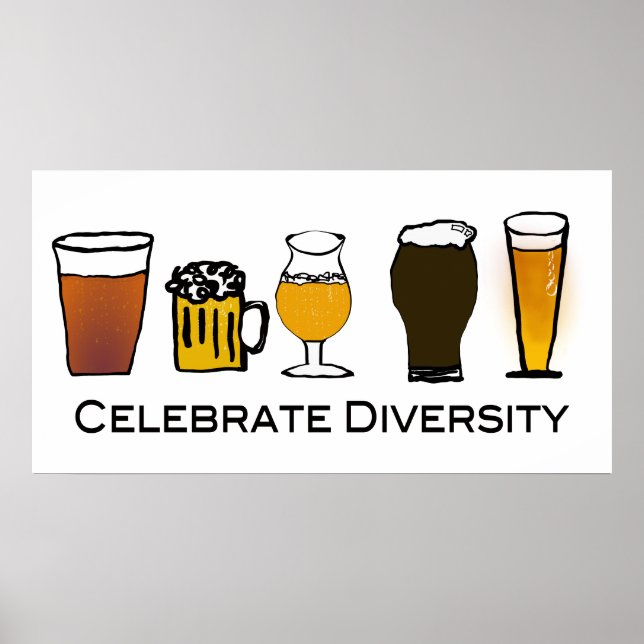 Póster Celebrate diversity (Frente)