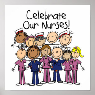 Póster Celebrate Our Nurses
