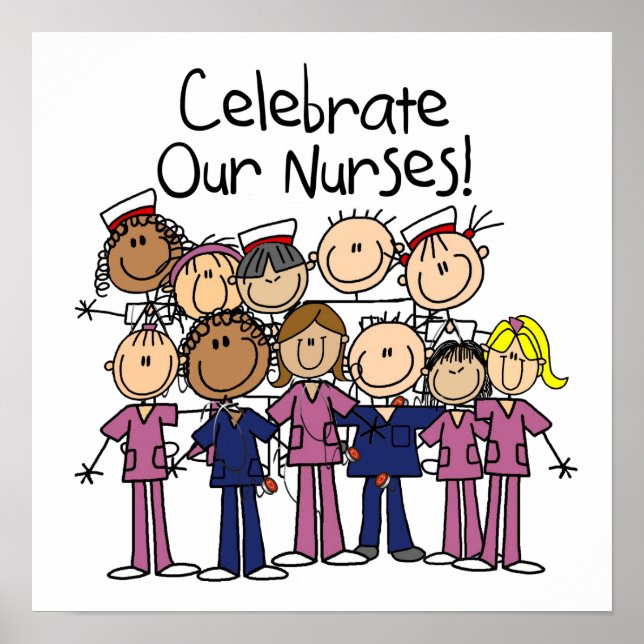 Póster Celebrate Our Nurses (Frente)