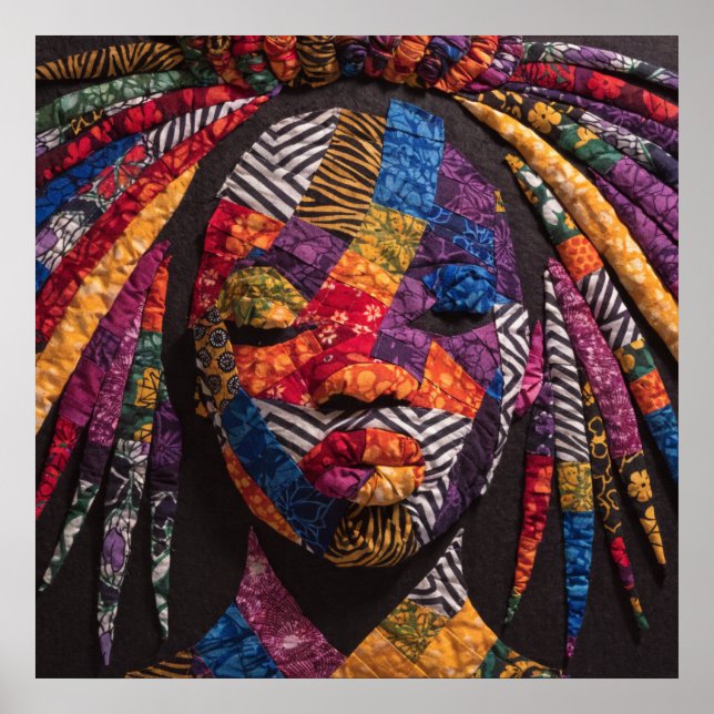 Póster Celebrating Colorful Black Women Poster (Frente)