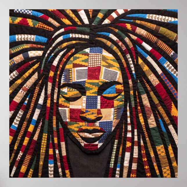 Póster Celebrating Colorful Black Women Poster (Frente)