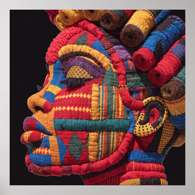 Póster Celebrating Colorful Black Women Poster (Frente)