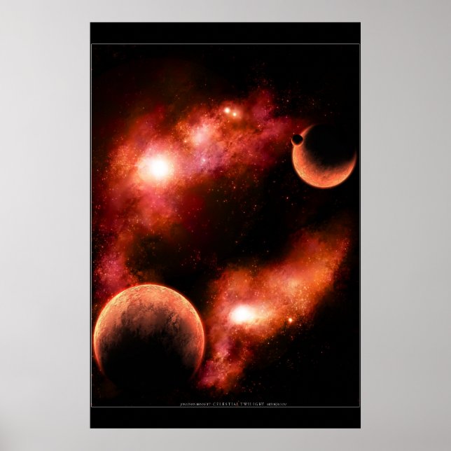Póster Celestial (Frente)