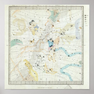 Póster Celestial Atlas