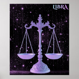 Póster Celestial Libra – Astrology Art