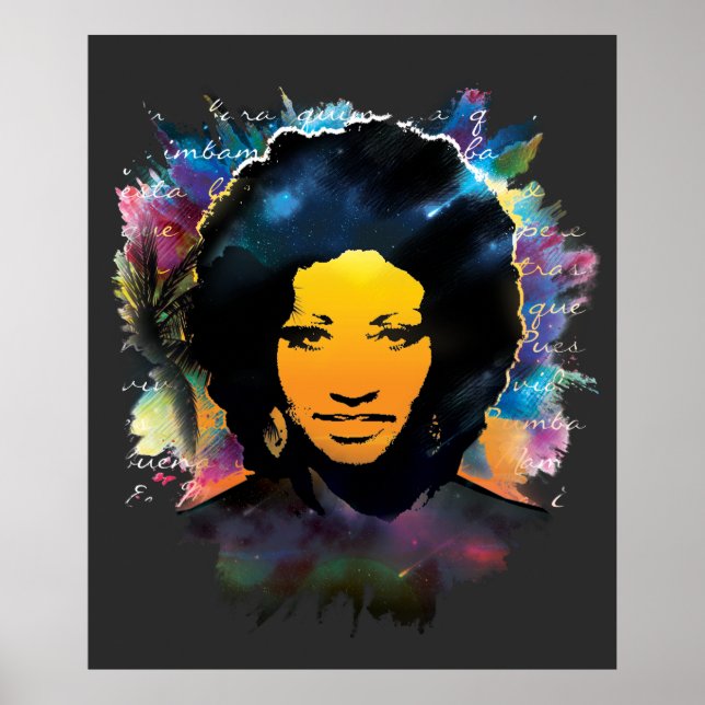 Póster Celia Cruz (Frente)