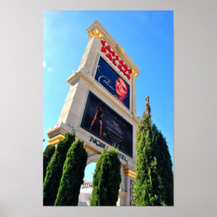 Póster Celine Dion Caesars Palace Las Vegas America