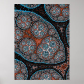 Póster Cells_orange