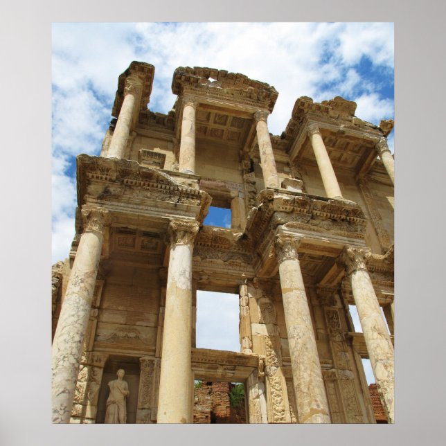 Póster Celsus Library in Ephesus poster (Frente)