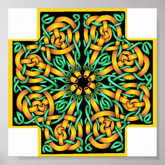 Póster Celtic Cross 2 (Frente)
