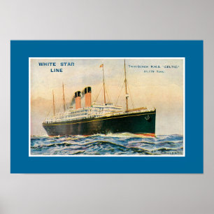 Póster Celtic del RMS