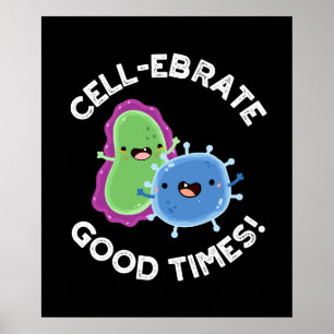 Póster Celular-ebrado Buenos Tiempos Graciosa Bacterias P