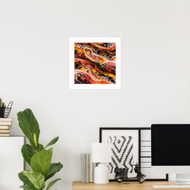 Póster Células de Magma (Oficina en casa)