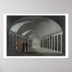 Póster Cementerio curioso debajo del monasterio del