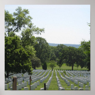 Póster Cementerio de Arlington