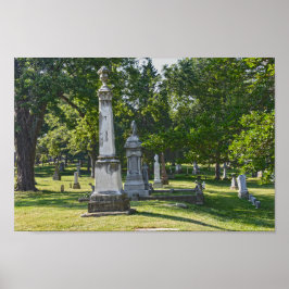 Póster Cementerio de la Unión, Kansas City, Misuri
