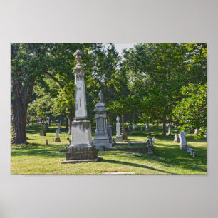 Póster Cementerio de la Unión, Kansas City, Misuri