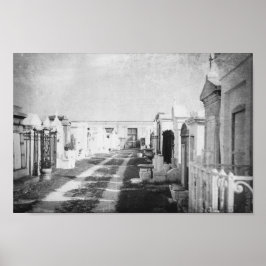 Póster Cementerio de Nueva Orleans