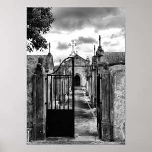 Póster Cementerio de Porto de Mos, Portugal