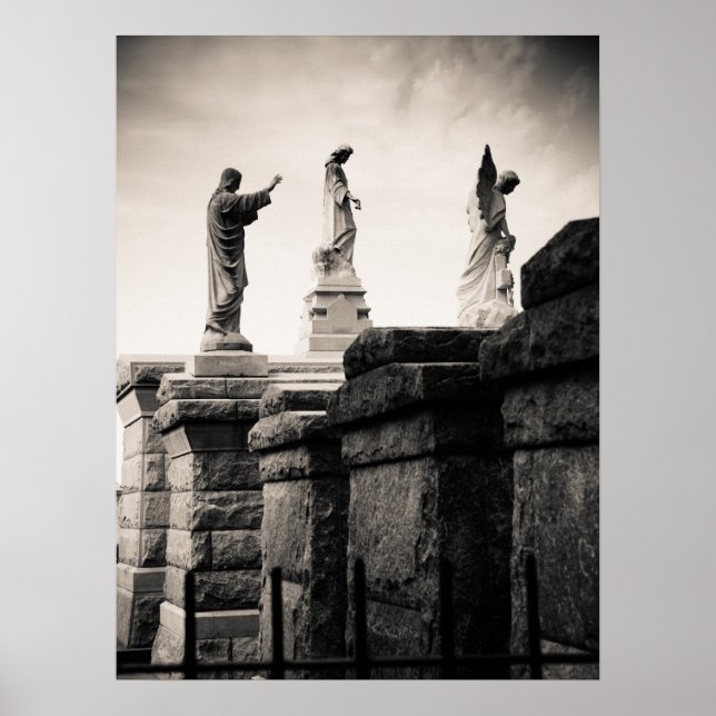 Póster Cementerio de St. Louis, Nueva Orleans (Frente)