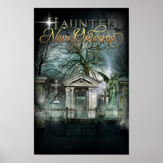 Póster Cementerio fantasma de Nueva Orleans