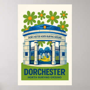 Póster Cementerio Norte de Dorchester 