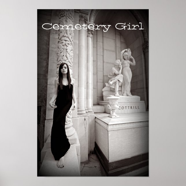 Póster Cemetery Girl (Frente)