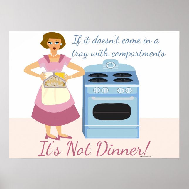 Póster Cena Congelada Significa Cena (Frente)