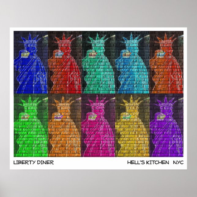 PÓSTER CENA DE LIBERTAD - CIUDAD DE NUEVA YORK (Frente)