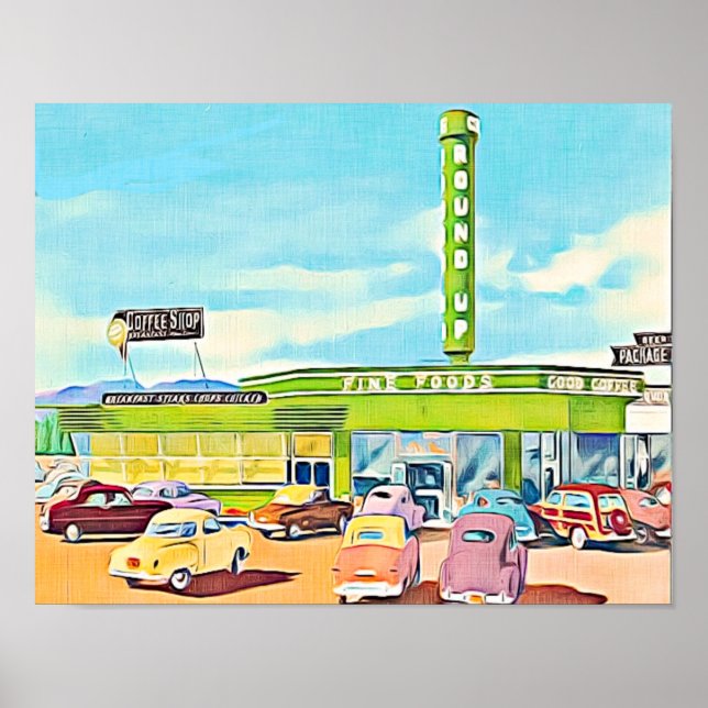 Póster Cena de los años 40 (Frente)