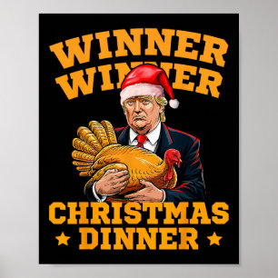 Póster Cena de Navidades ganadores de Trump