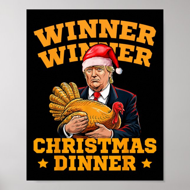 Póster Cena de Navidades ganadores de Trump (Frente)