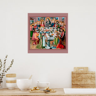Póster Cena en Betania (M 055)