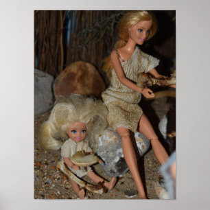 Póster Cena familiar.