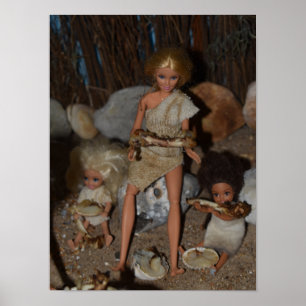 Póster Cena familiar.