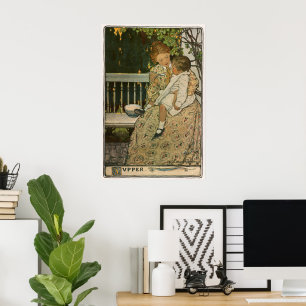 Póster Cena por Jessie Willcox Smith