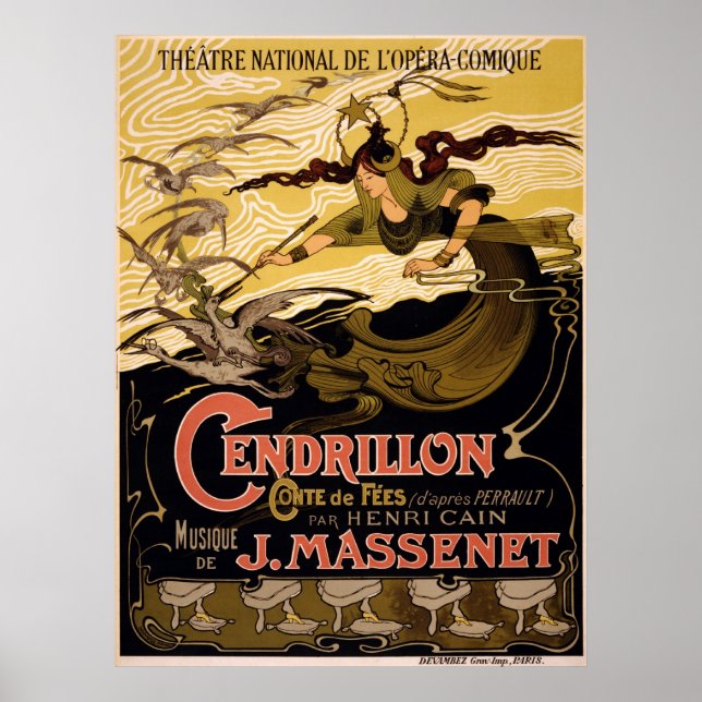 Póster Cendrillon, conte de fées - Opera Poster (Frente)