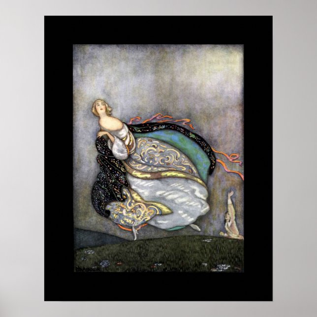 Póster Cenicienta ~ Cuentos de Hadas ~ Cuento para Dormir (Frente)