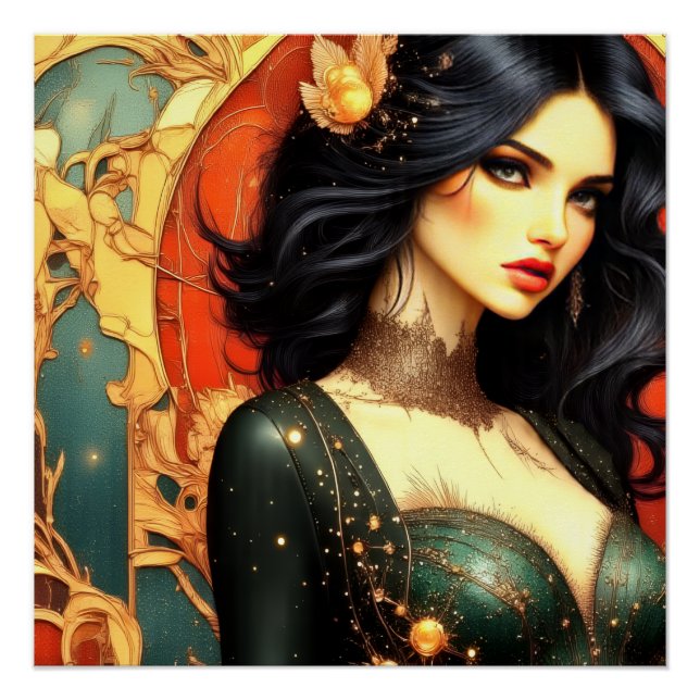 Póster Cenizas a la Belleza (Anverso)