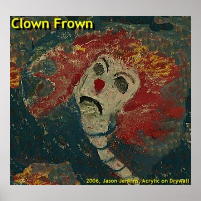 Póster Ceño de Payaso (Frente)